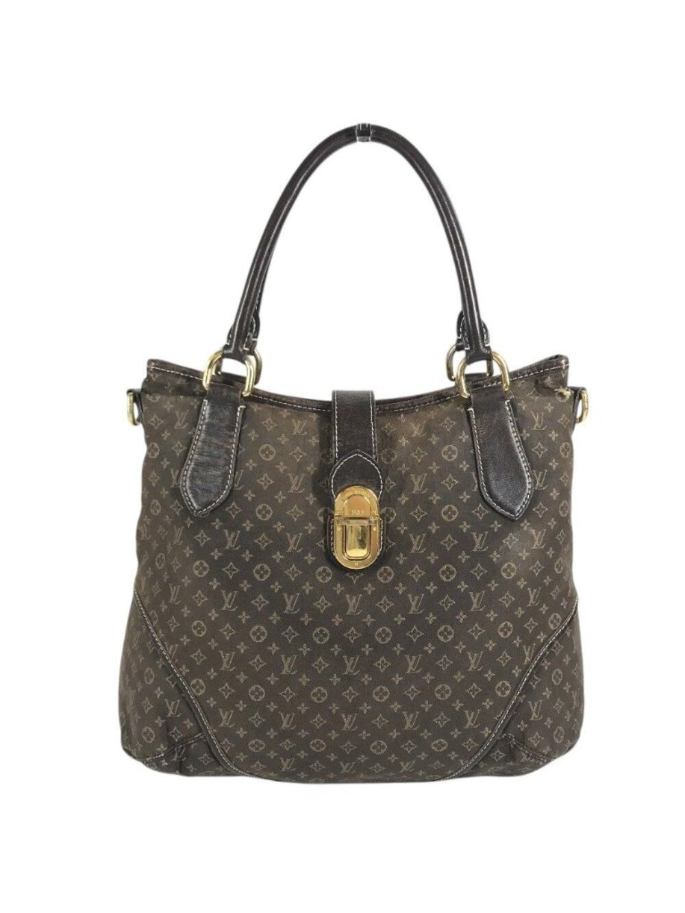 Louis Vuitton Tote Bag Elegy Monogram Idylle Fusain Brown